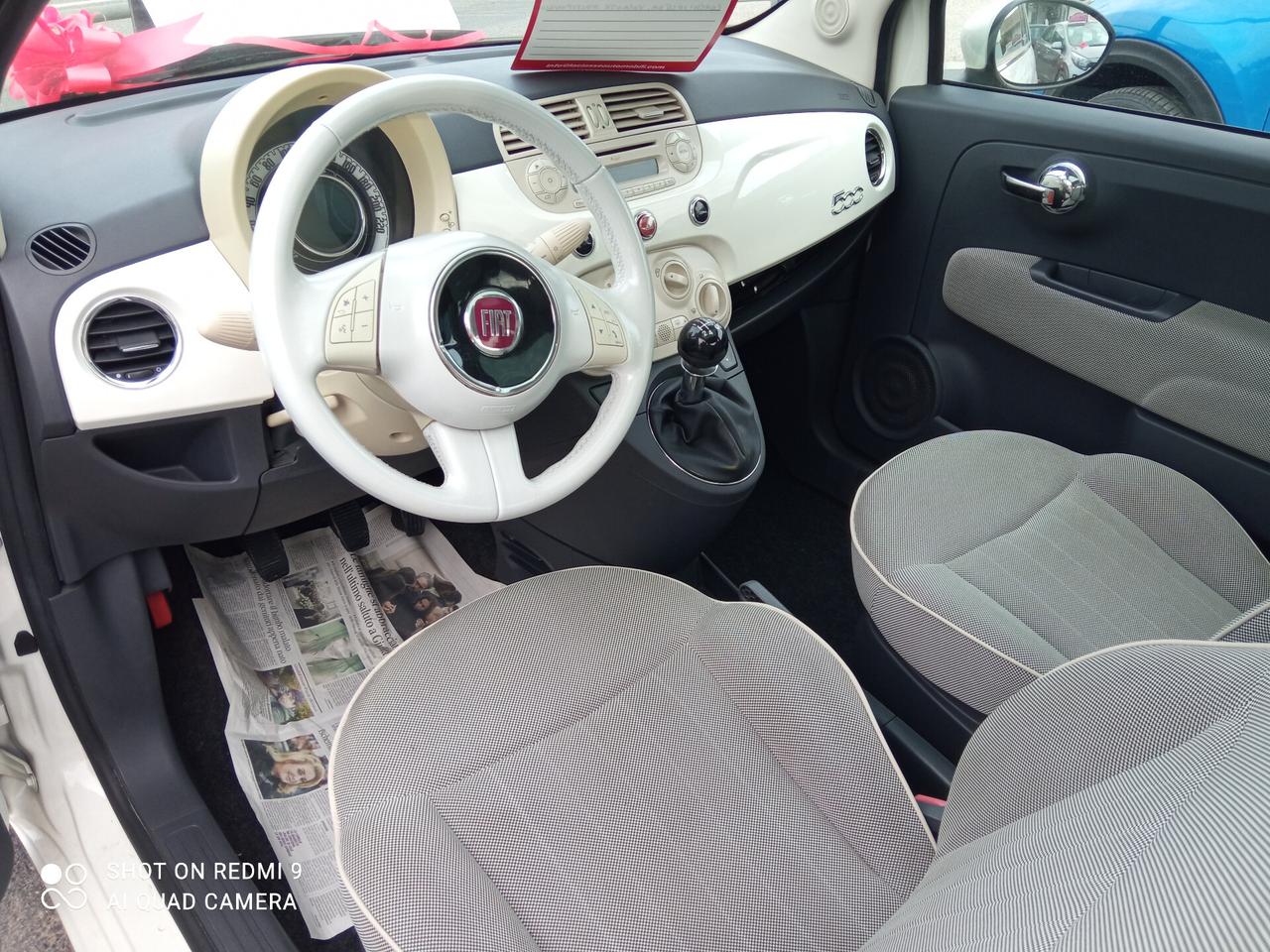 Fiat 500 1.2 Lounge 51KW GPL 3P TETTO PANORAMICO