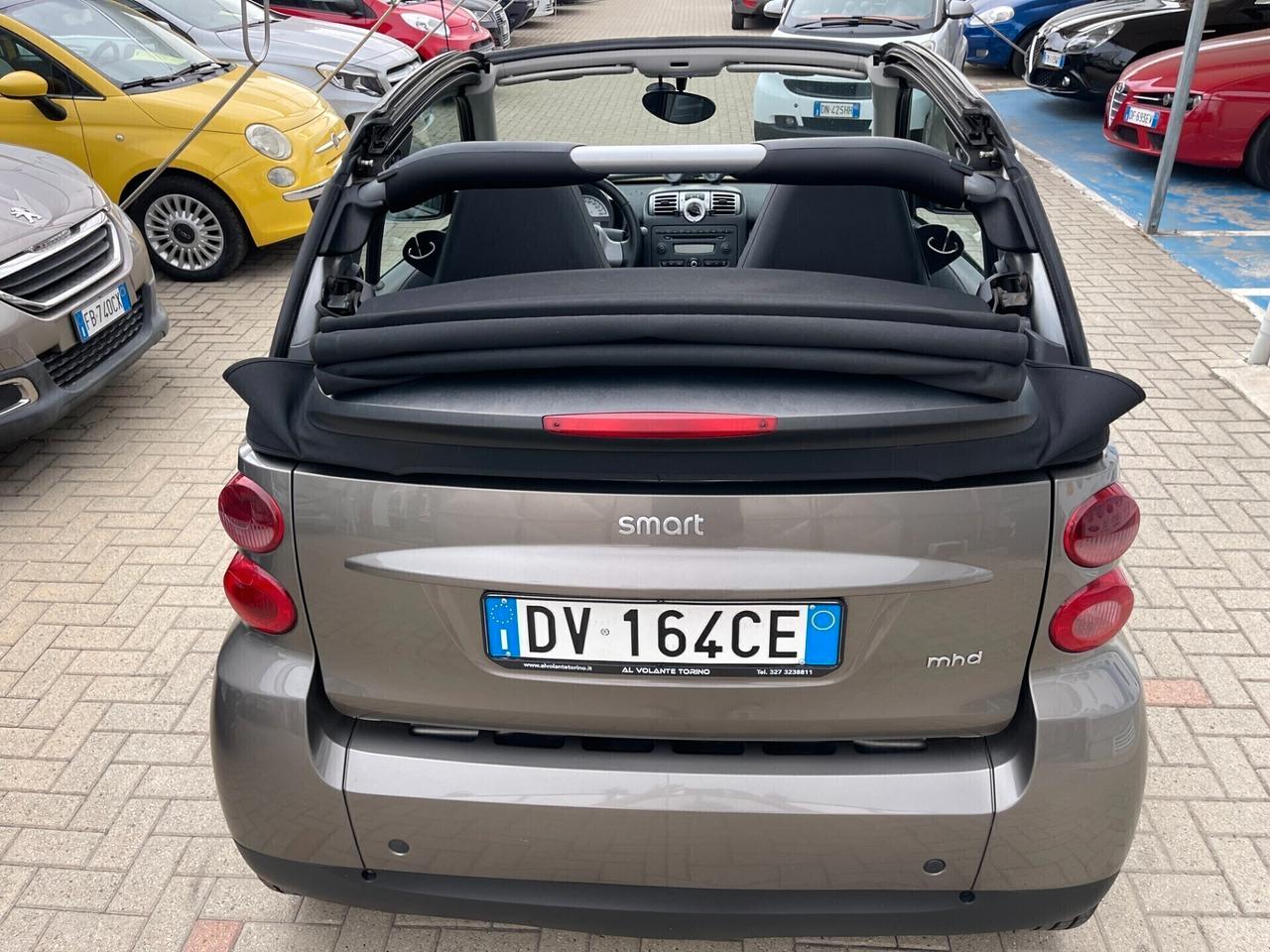 Smart ForTwo 1000 52 kW MHD cabrio passion - NeoPatentati