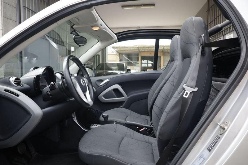 smart fortwo fortwo 1000 52 kW MHD cabrio passion