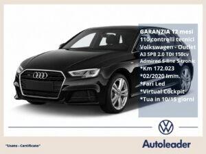 Audi A3 SPB 35 TDI S tronic Admired S-line