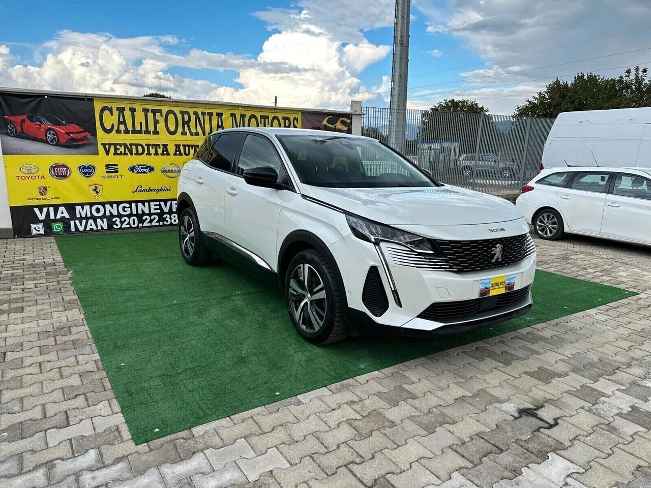 Peugeot 3008 1.5 BlueHDi 130 S&S Allure 01/2022 garanzia permute finaziamento in sede