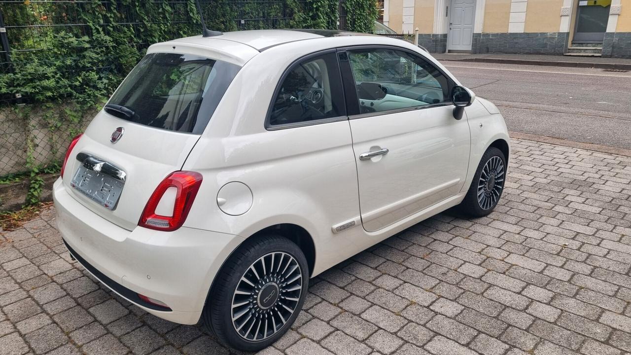 Fiat 500 1.2 Lounge 69cv anno2019 km49000 neopat