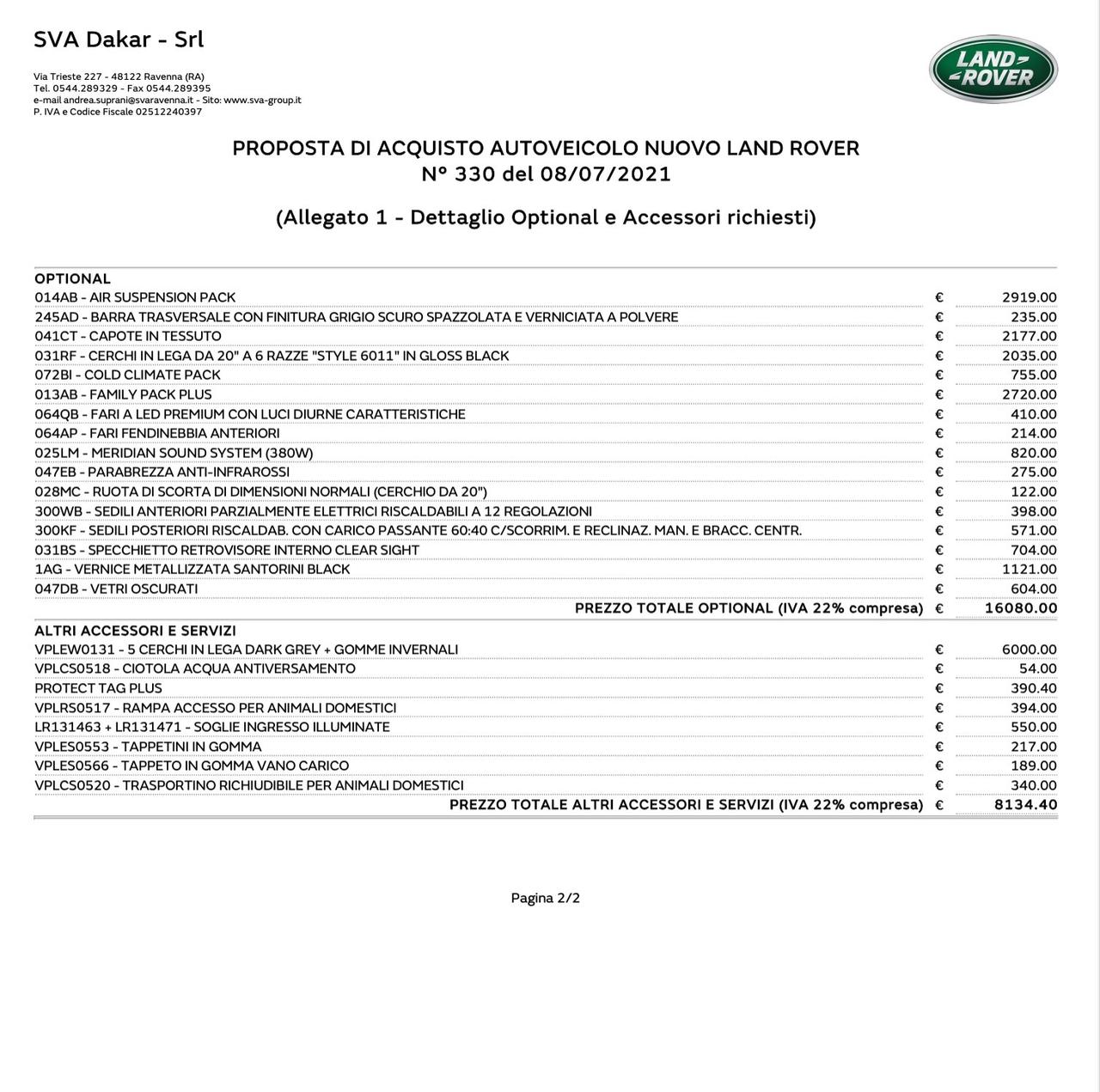 Land Rover Defender 110 3.0 l6 400 CV 7 POSTI !!!!!!