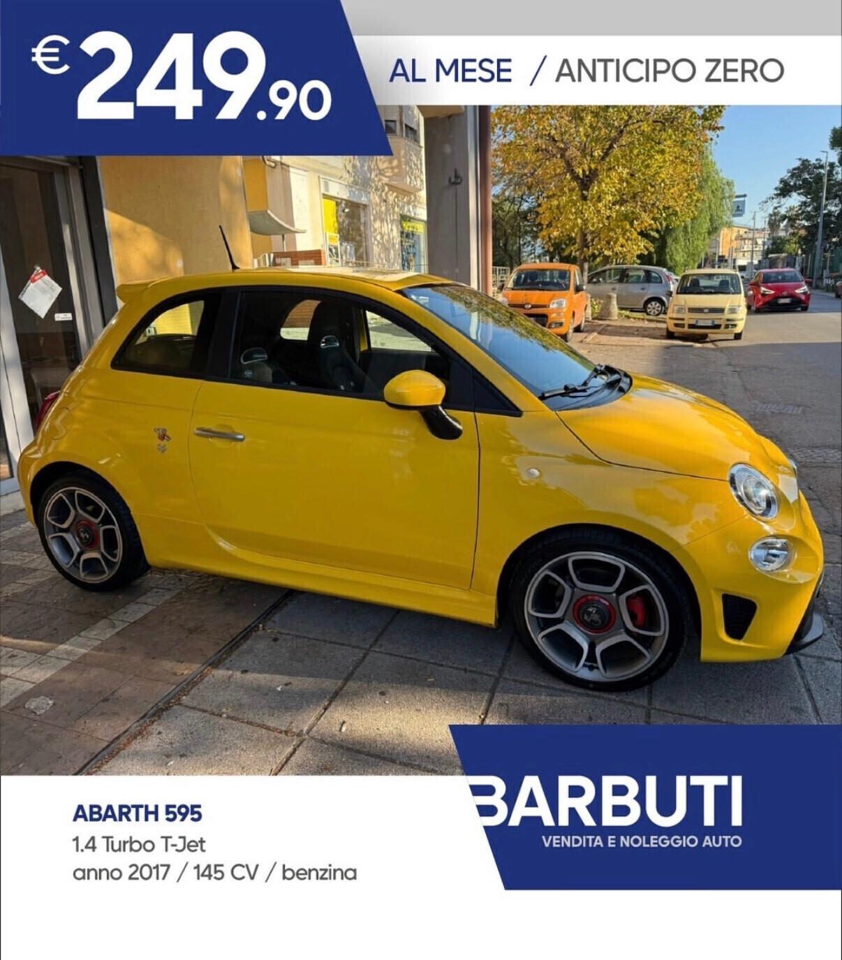 Abarth 595 -2017 1.4 Turbo T-Jet 145 CV