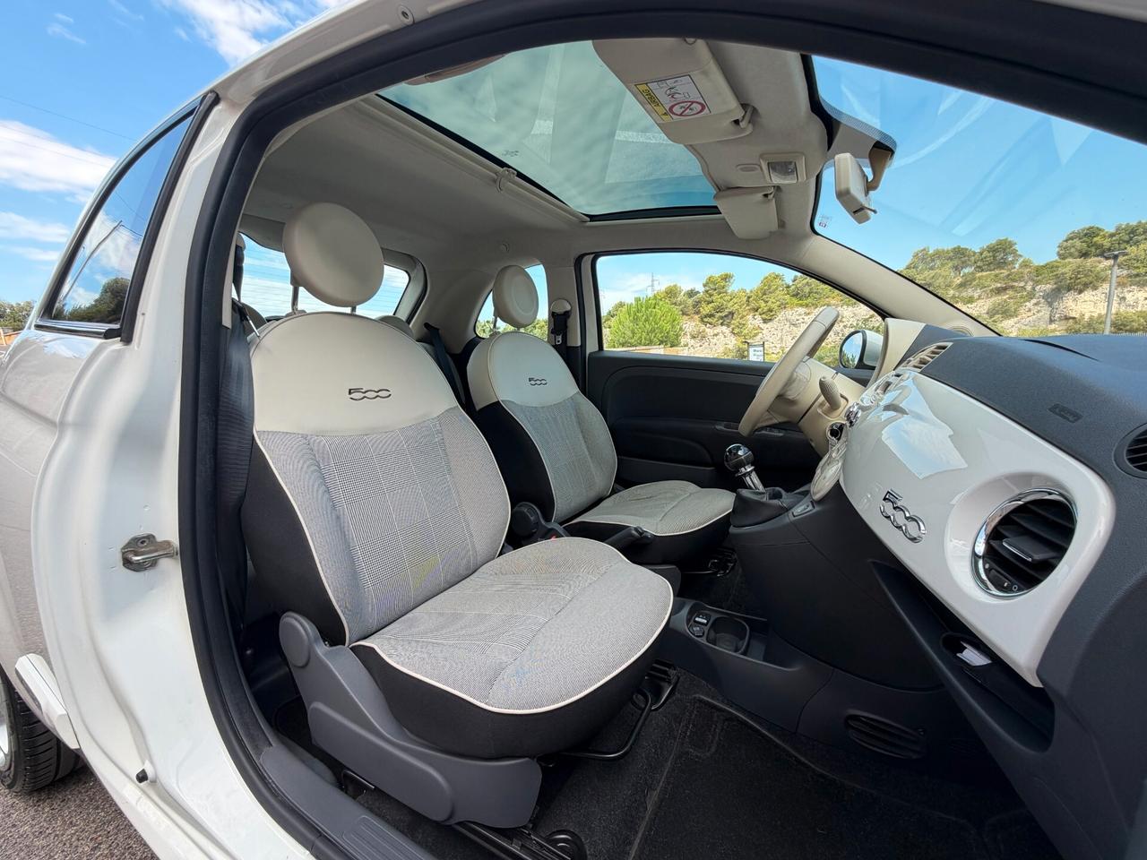 FIAT 500 LOUNGE/1.2 69 CV/TETTO/CERCHI 16"/GPL