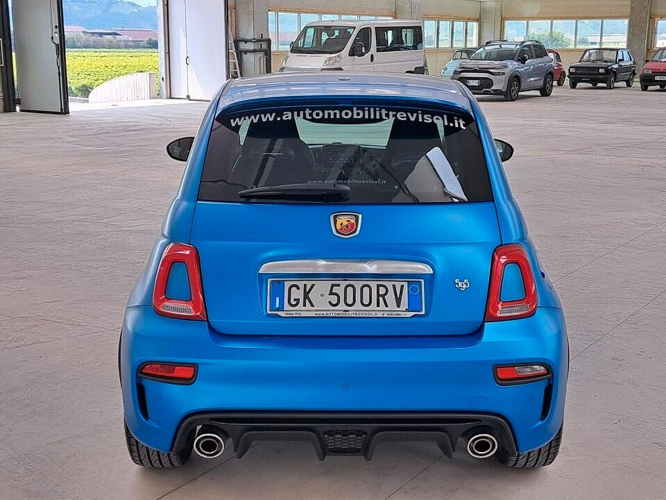 Abarth 595 1400 16V T-Jet Turbo 165CV Blu Rally Opaco