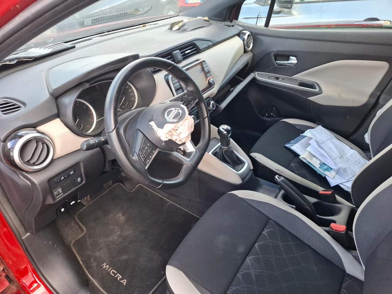 NISSAN MICRA 23 30.000 KM BENZINA SINISTRATA