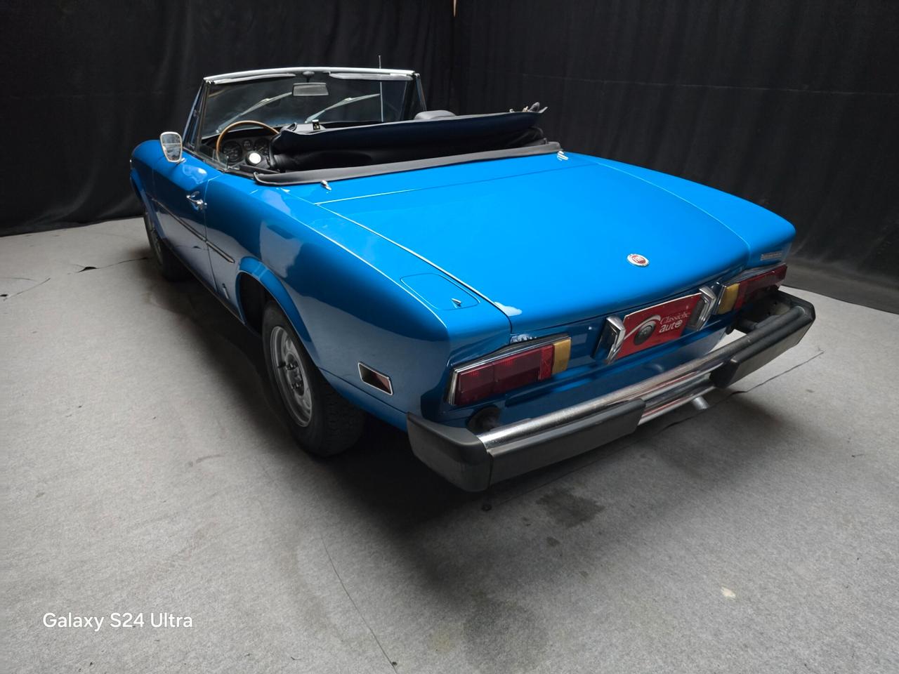 Fiat 124 Spider Sport 1.8cc anno 1976 certificata ASI con C.R.S.