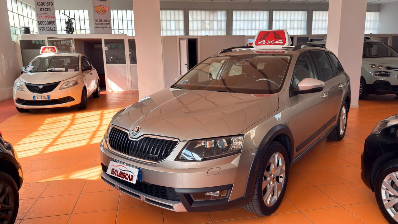 Skoda Octavia 2.0 TDI CR 150 CV 4x4 Wagon Scout