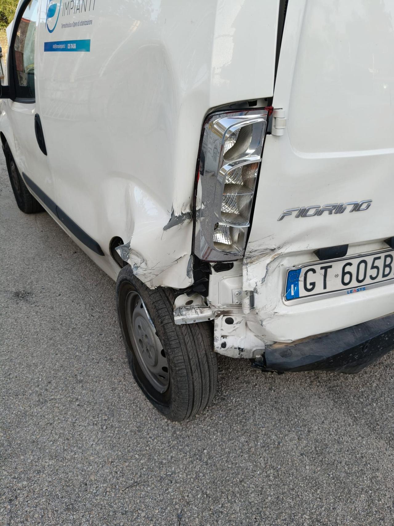 Fiat Fiorino 1.3 MJT 95CV Combinato SINISTRATO