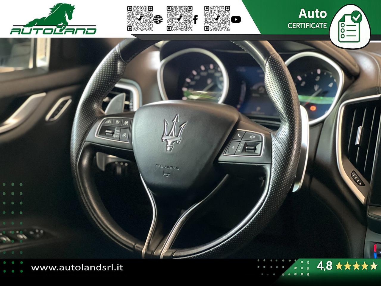 Maserati Ghibli 3.0 V6 ds Granlusso 275cv auto my19