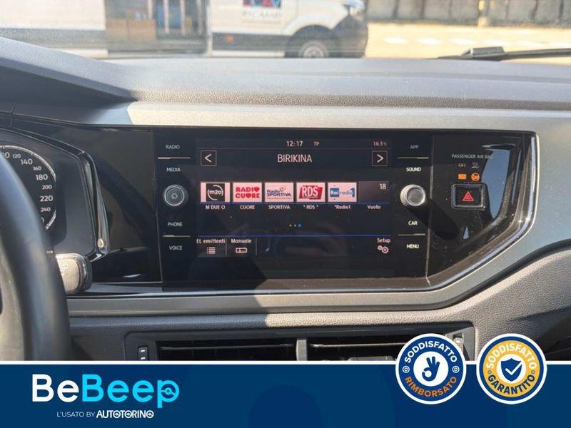 Volkswagen Polo 5P 1.0 EVO COMFORTLINE 80CV