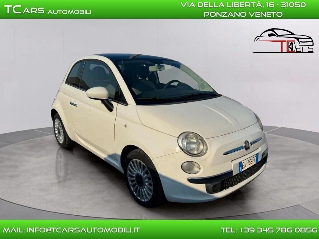 FIAT 500 1.2 BENZINA - TETTO PANORAMICO