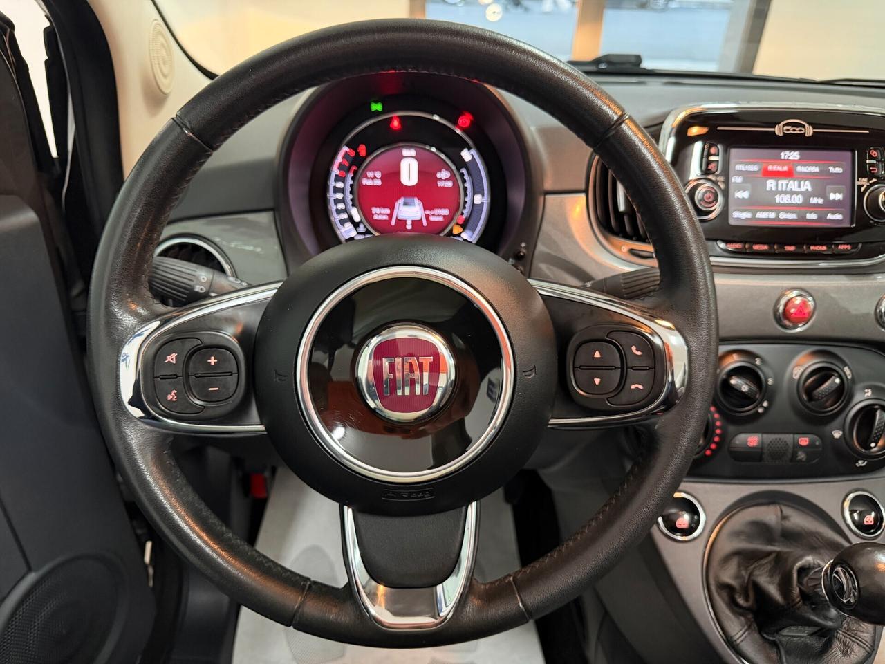 Fiat 500 500C CABRIO 1.2 69cv Lounge Sensori/LED/Comandi