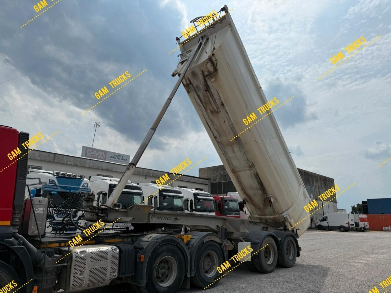 Semirimorchio Menci SA740M RIBALTABILE 26mc