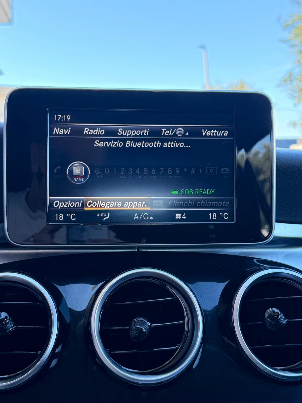 Mercedes-benz C 220 SW d Sport Plus auto NAVI,FULL LED, SENSORI DI PARCHEGGIO,BLUETOOTH,ANDROID