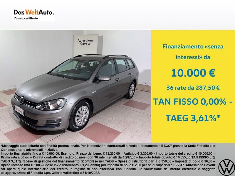 Volkswagen Golf  Variant 1.4 TGI Trendline BlueMotion