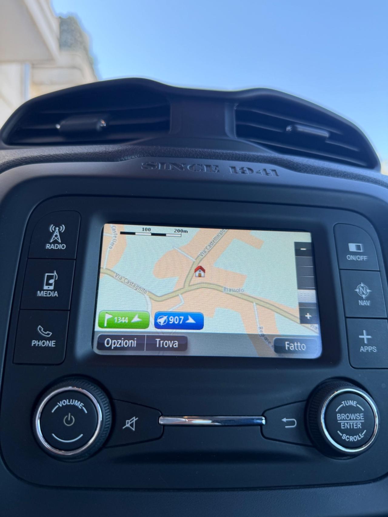 Jeep Renegade 1.6 mjt Longitude 120cv NAVIGATORE,ANDROID AUTO,KM CERTIFICATI,UNICO PROPRIETARIO