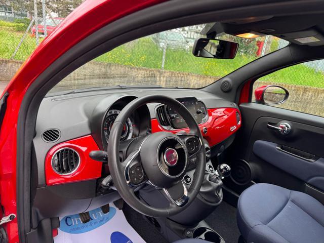 FIAT 500 1.0 Hybrid Red