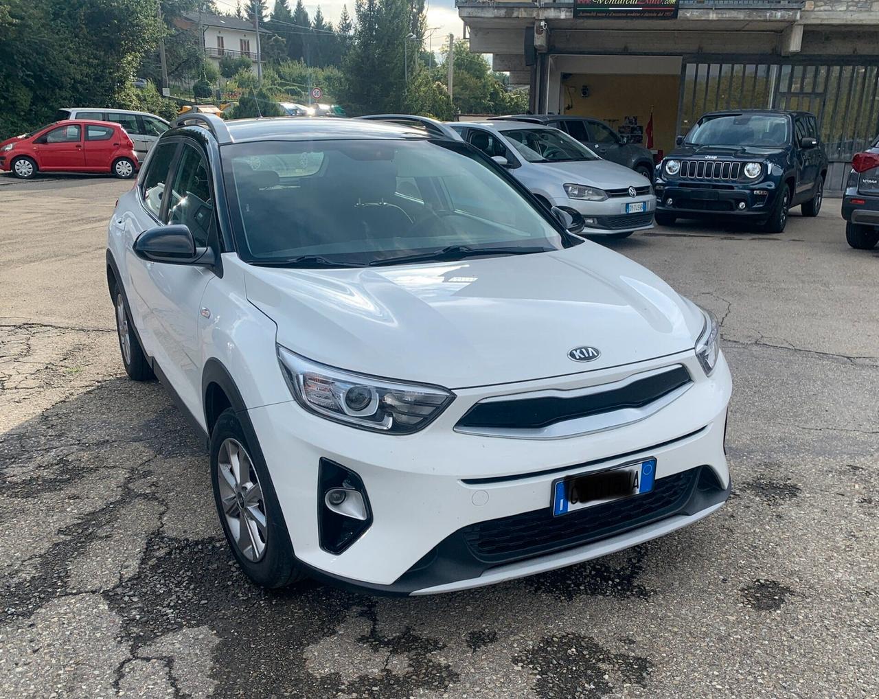 Kia Stonic-gpl-2020-120000 km -unico proprietario-tagliandata , ancora 2 anni garanzia kia