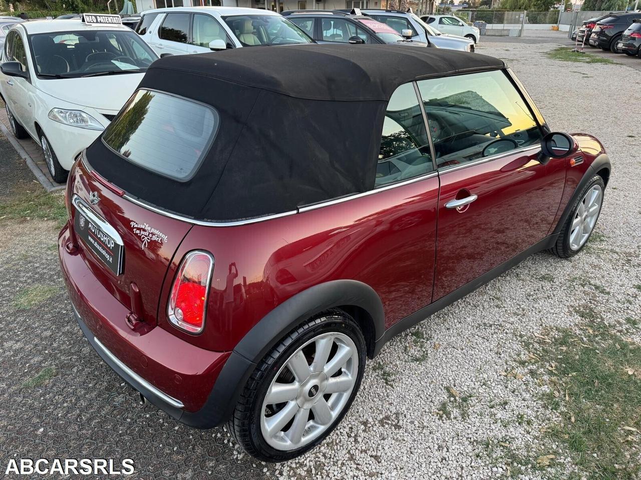 MINI - Cabrio - 1.6 16V One - NEOPATENTATI - FINANZIABILE - PERMUTE