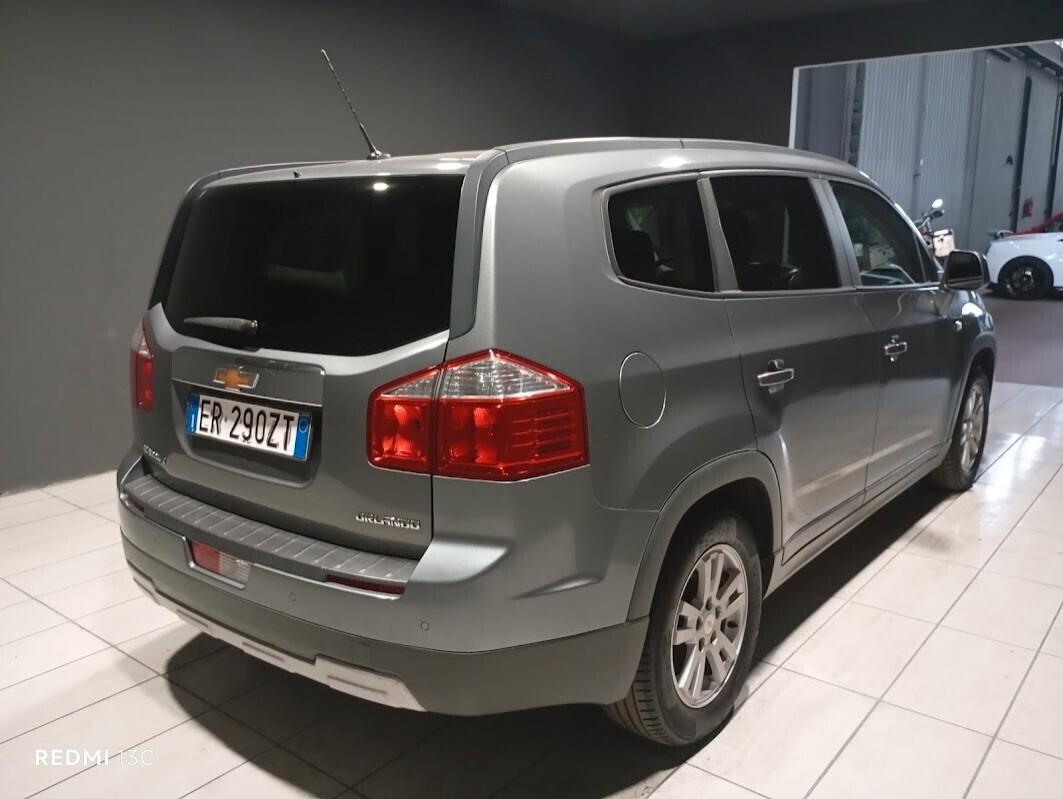 Chevrolet Orlando del 2013 GPL FINO 2033 7 POSTI