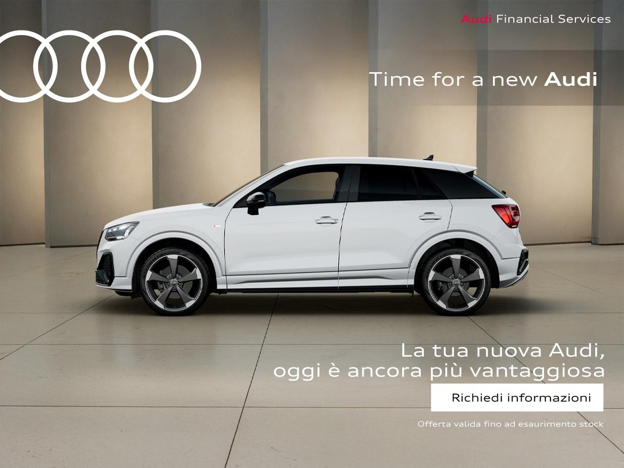 Audi Q2 35 1.5 tfsi identity black s-tronic