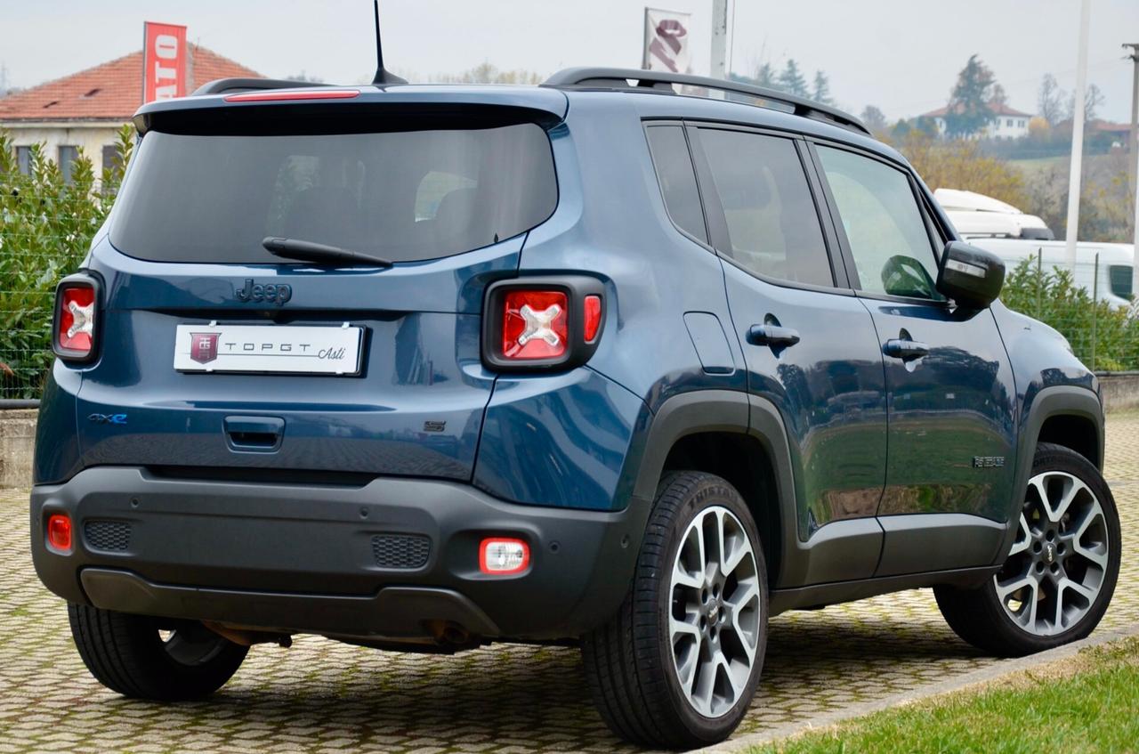 JEEP RENEGADE 1.3 T4 S PHEV PLUG IN 4XE 240cv AT6, EURO 6D, FARI LED, NAVI, RETROCAMERA, 19", PERMUTE