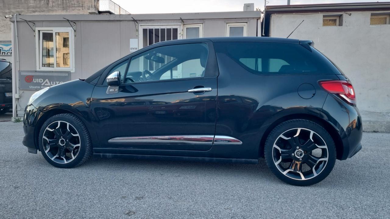 Ds DS3 3 1.4 HDi 70 Just Black-68CV-50KW-