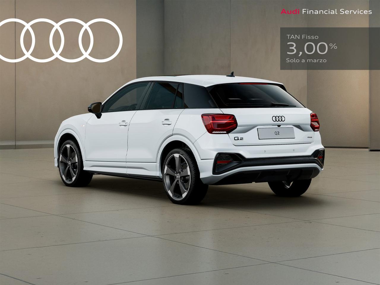 Audi Q2 35 2.0 tdi identity black quattro s-tronic