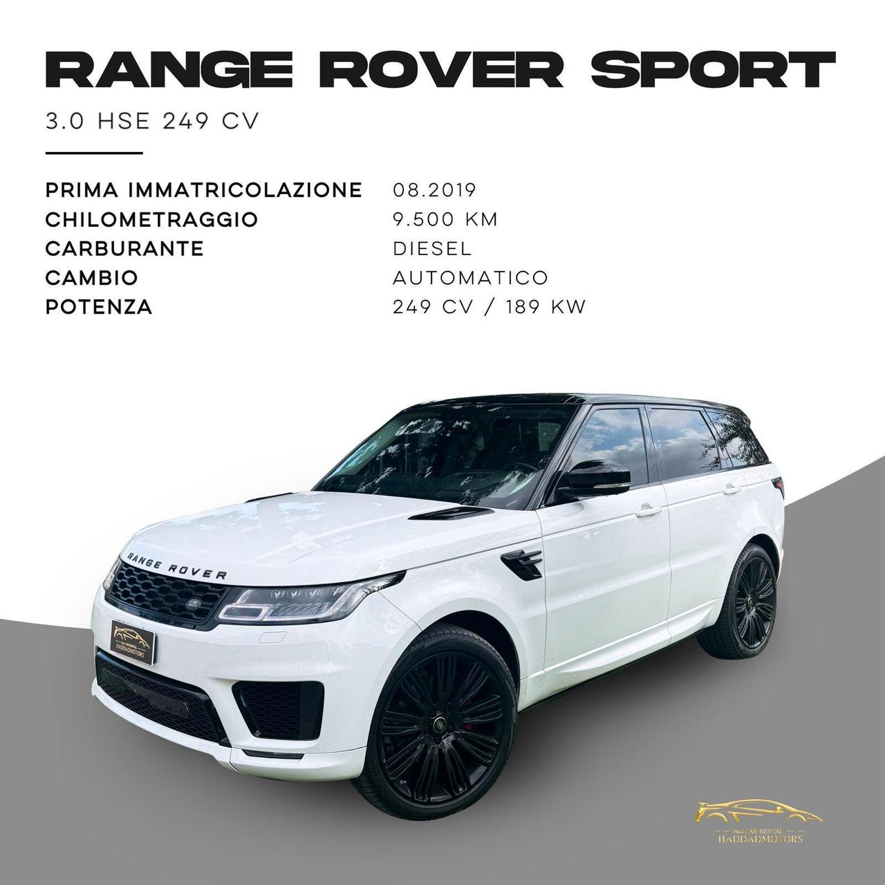 Land Rover Range Rover Sport Range Rover Sport 3.0 SDV6 249 CV HSE Dynamic