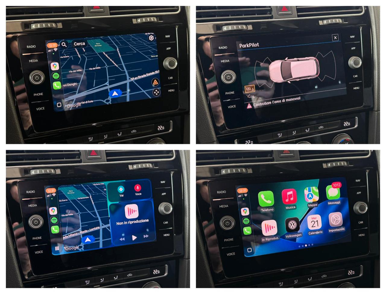 Volkswagen Golf 5p 1.5 tsi Sport R-line 150cv DSG Rline