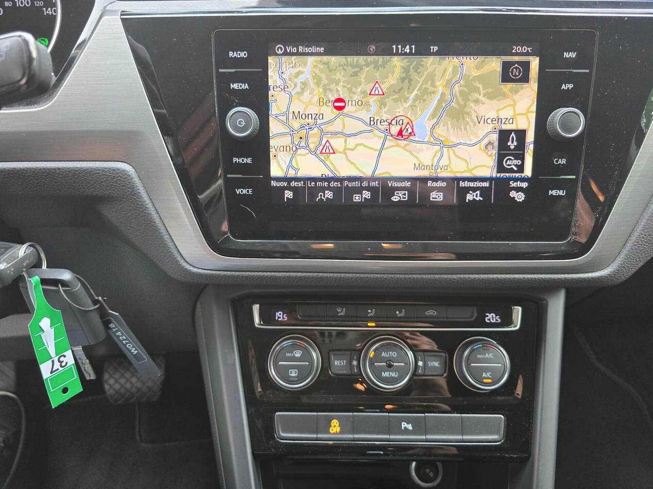 VW Touran 1.6 TDI 115 CV DSG 150000KM 5POSTI-2018