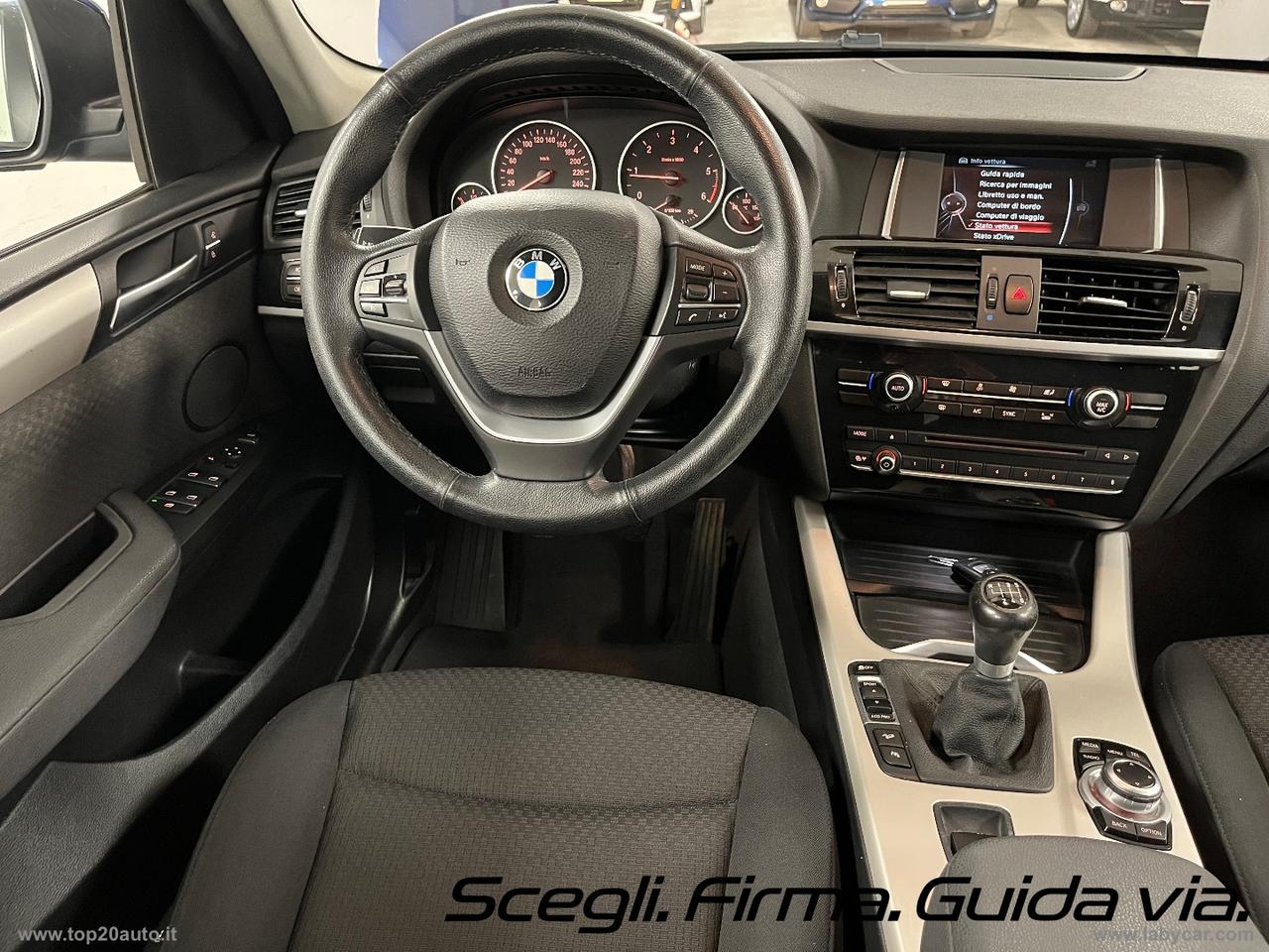 BMW X3 XDrive 20D | MANUALE