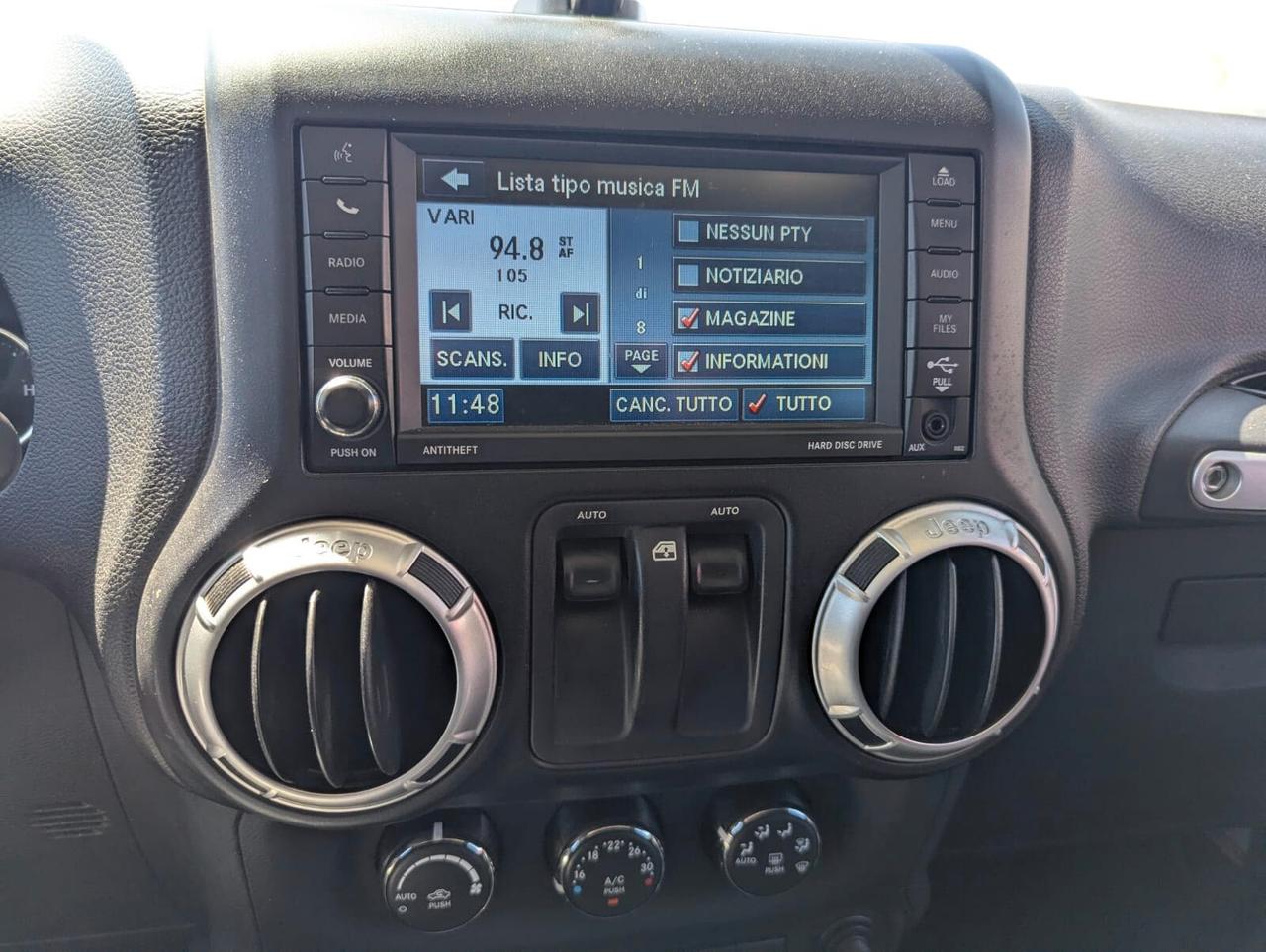 Jeep Wrangler 2.8 CRD DPF Rubicon Auto