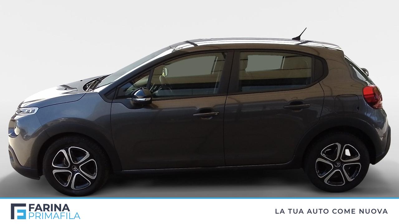 CITROEN C3 III 2017 - C3 1.2 puretech Feel s&s 83cv neopatentati my18