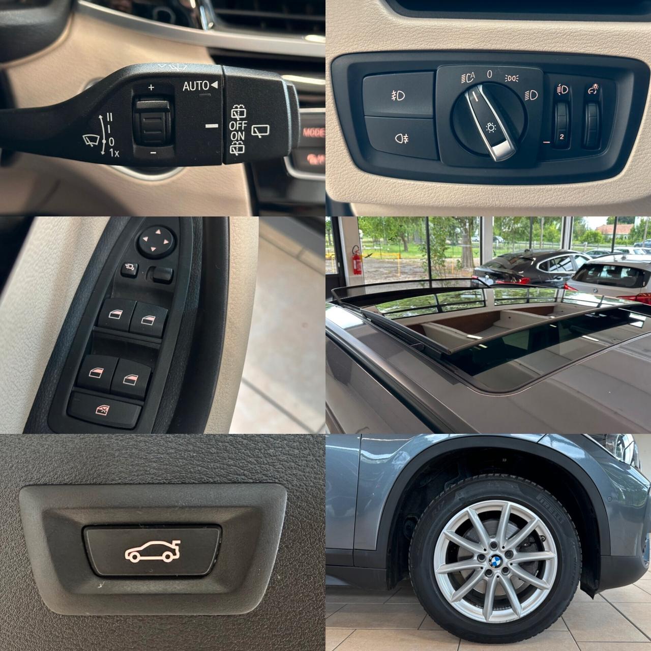 BMW X1 18D ADVANTAGE SDRIVE AUTO *TETTO*LED*PELLE*