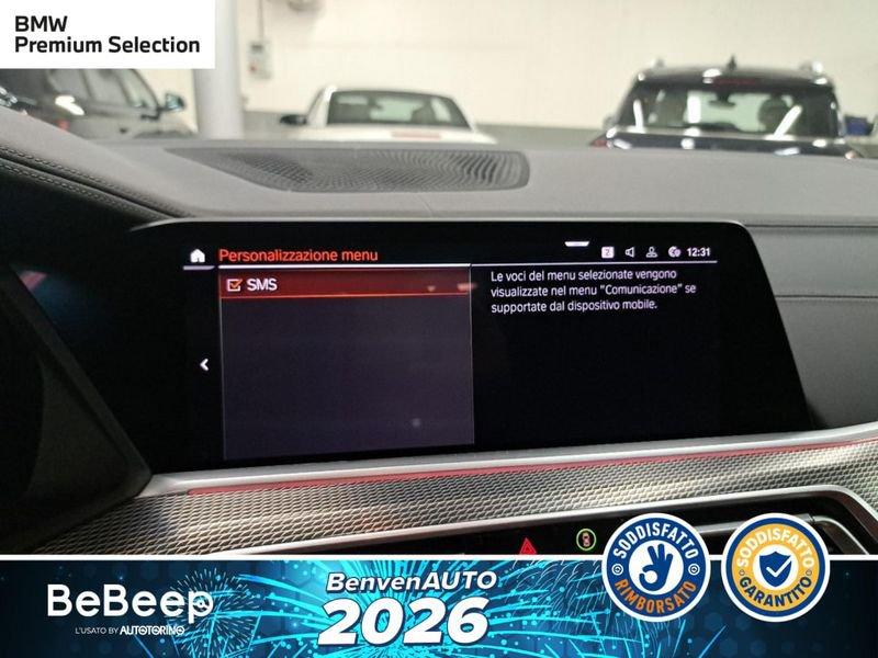 BMW X6 XDRIVE30D MHEV 48V MSPORT AUTO