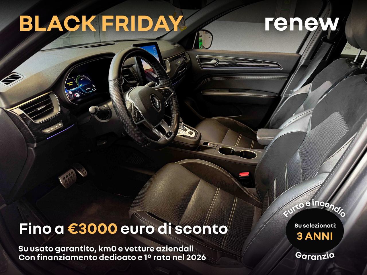 Renault Arkana 1.6 e-tech full hybrid e-tech engineered fast track 145cv