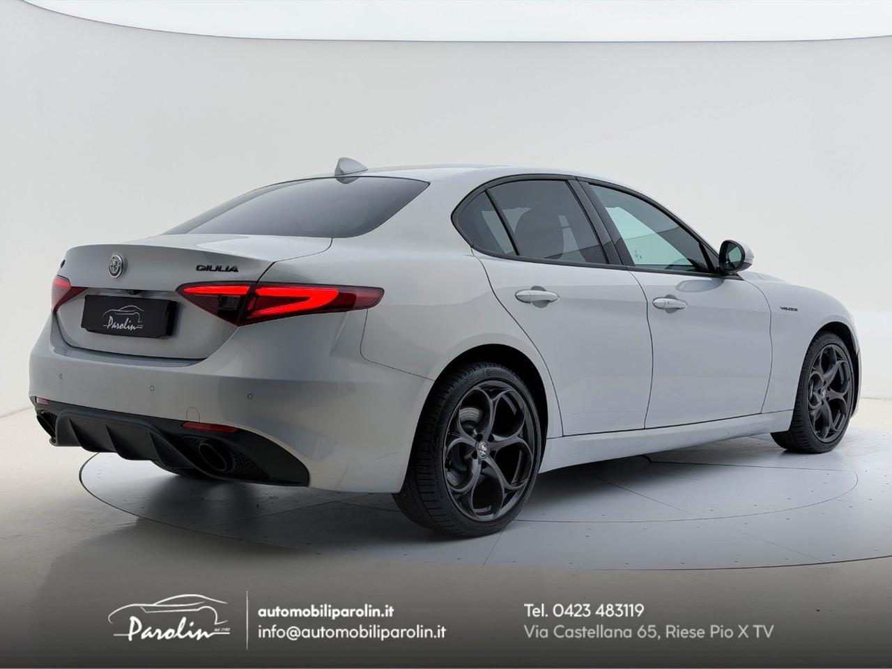 Alfa Romeo Giulia 2.2 t Veloce Q4 210 cv auto Bianco Lunare