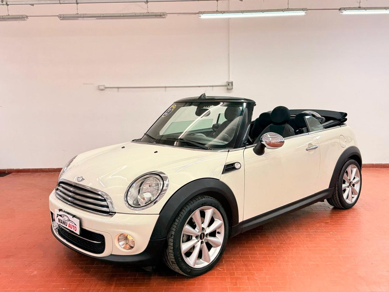 Mini Cooper 1.6D Cabrio 111cv R57 ok Neopatentati