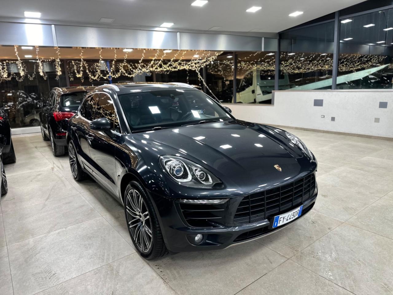 Porsche Macan 3.0 S Diesel Tetto Pelle Gancio 2017