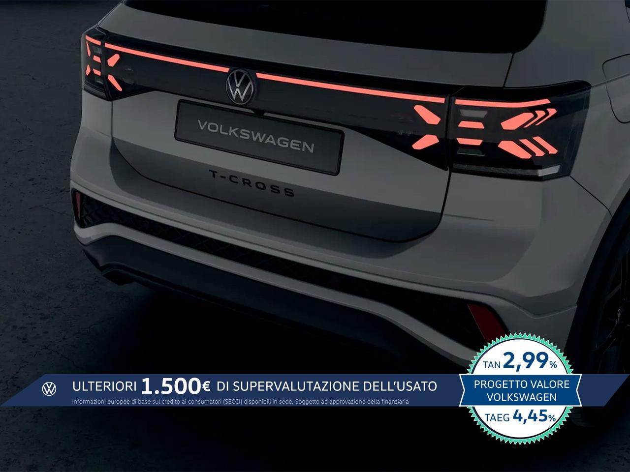 Volkswagen T-Cross 1.0 tsi r-line plus 115cv dsg