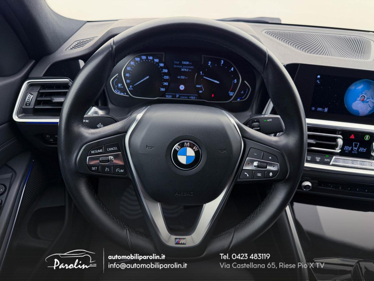 BMW 320 d mhev 48V xDrive Msport LED-CarPlay-Black pack