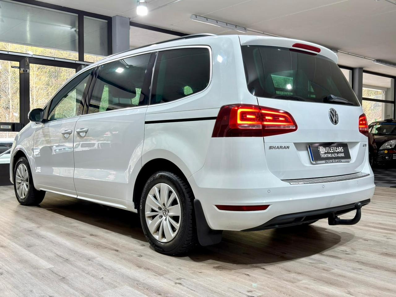 VW SHARAN 2.0TDI 150CV DSG 7POSTI GANCIO TRAINO