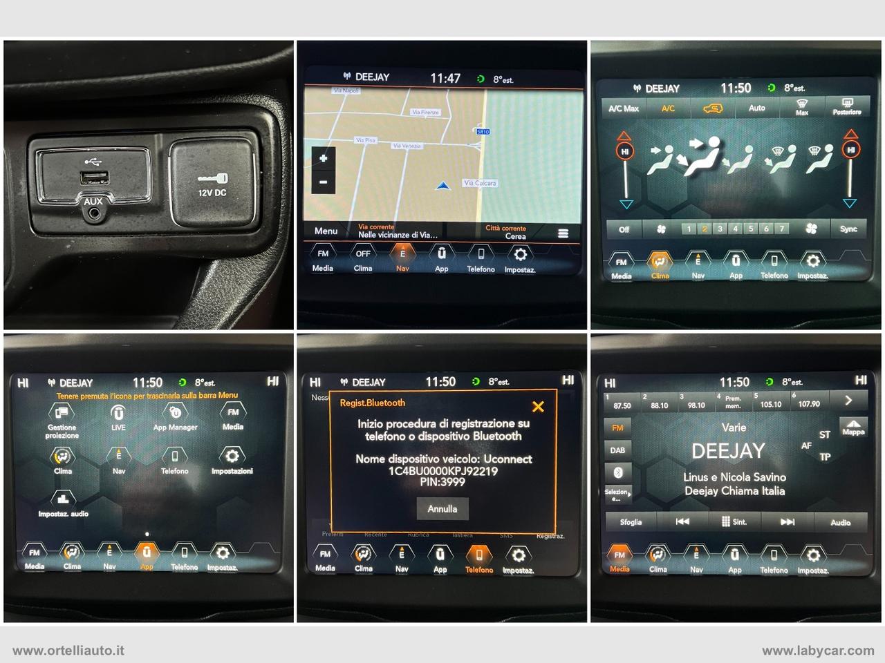 JEEP Renegade 1.6 Mjt DDCT 120CV Business IVA DEDUCIBILE