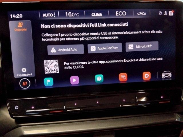 CUPRA Formentor 1.4 e-Hybrid VZ DSG 245 CV PLUG IN FULL GANCIO TR