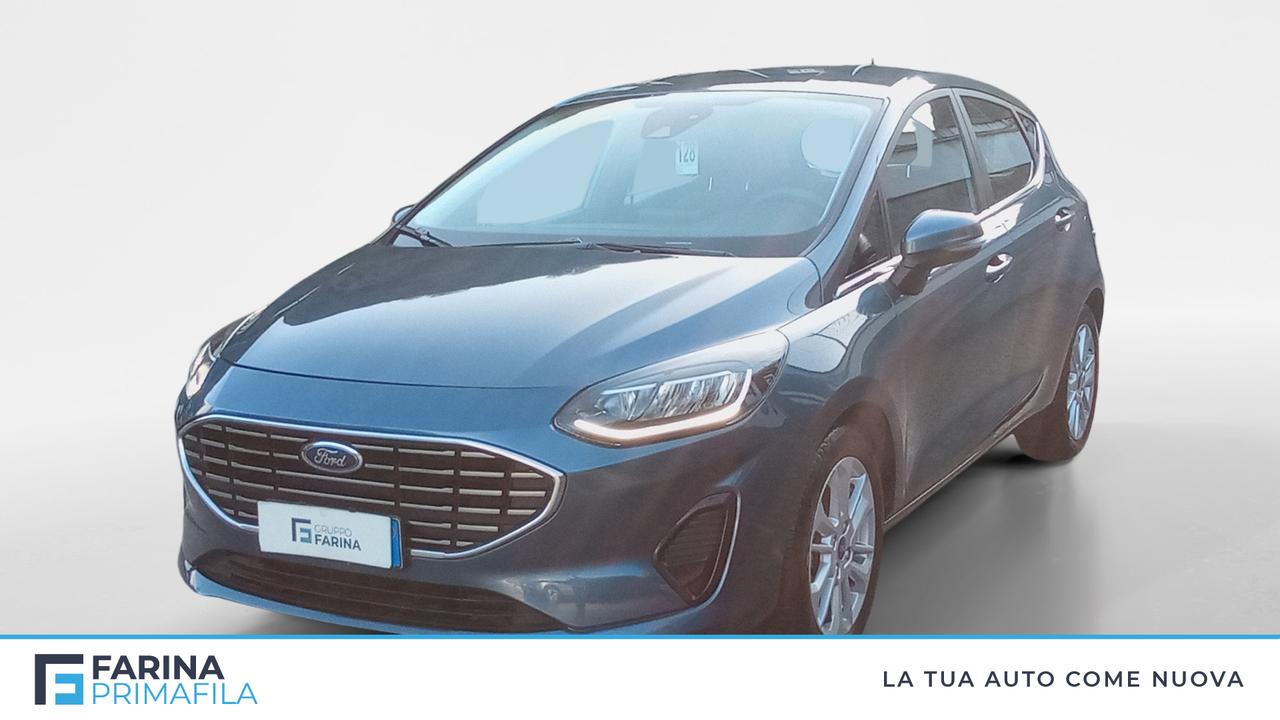 FORD Fiesta VII 2022 5p - Fiesta 5p 1.0 ecoboost h Titanium 125cv