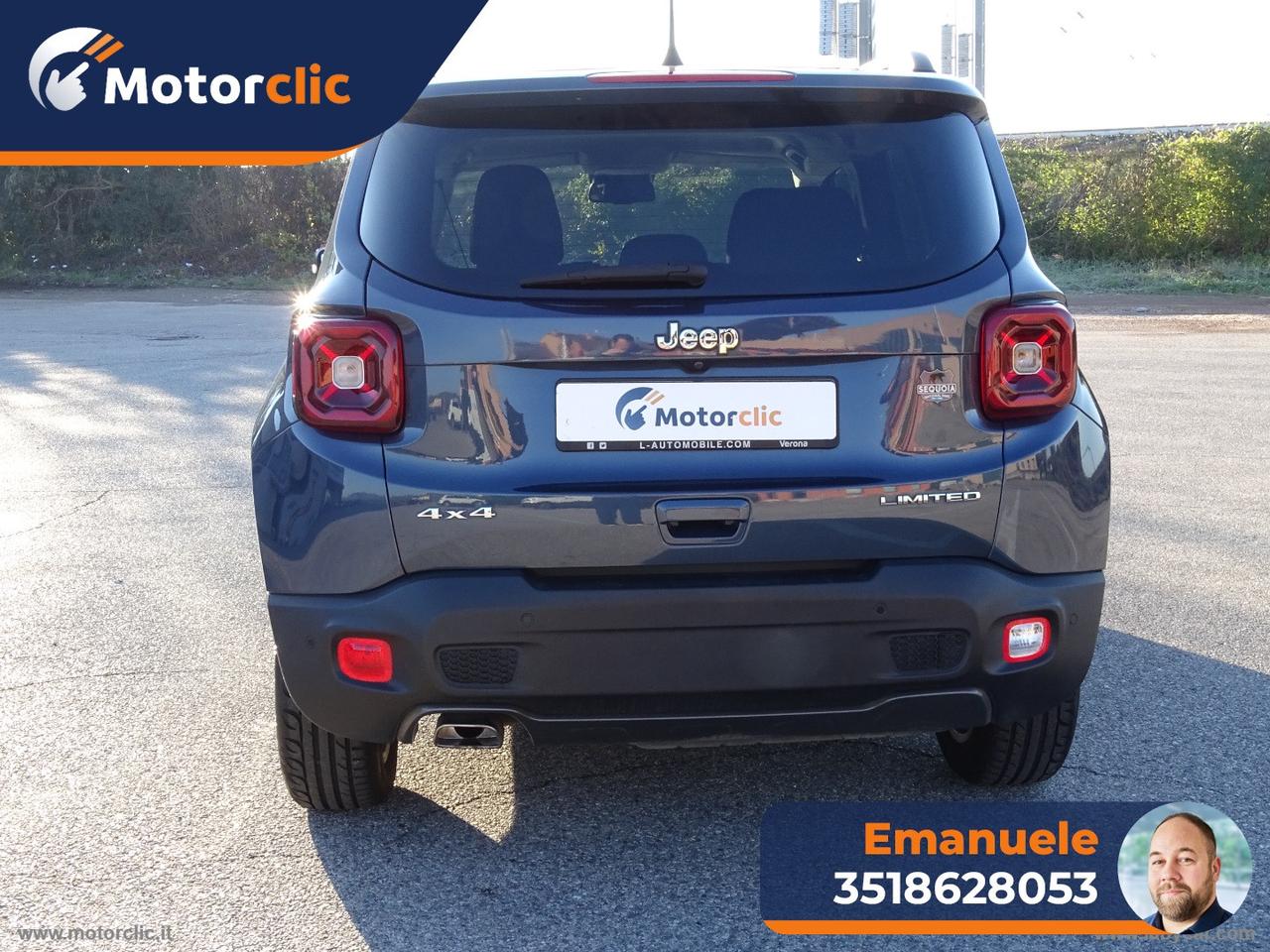 JEEP Renegade 2.0 Mjt 140 CV 4WD AD. Limited