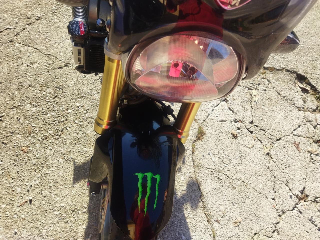 Honda Hornet pronta a viaggiare